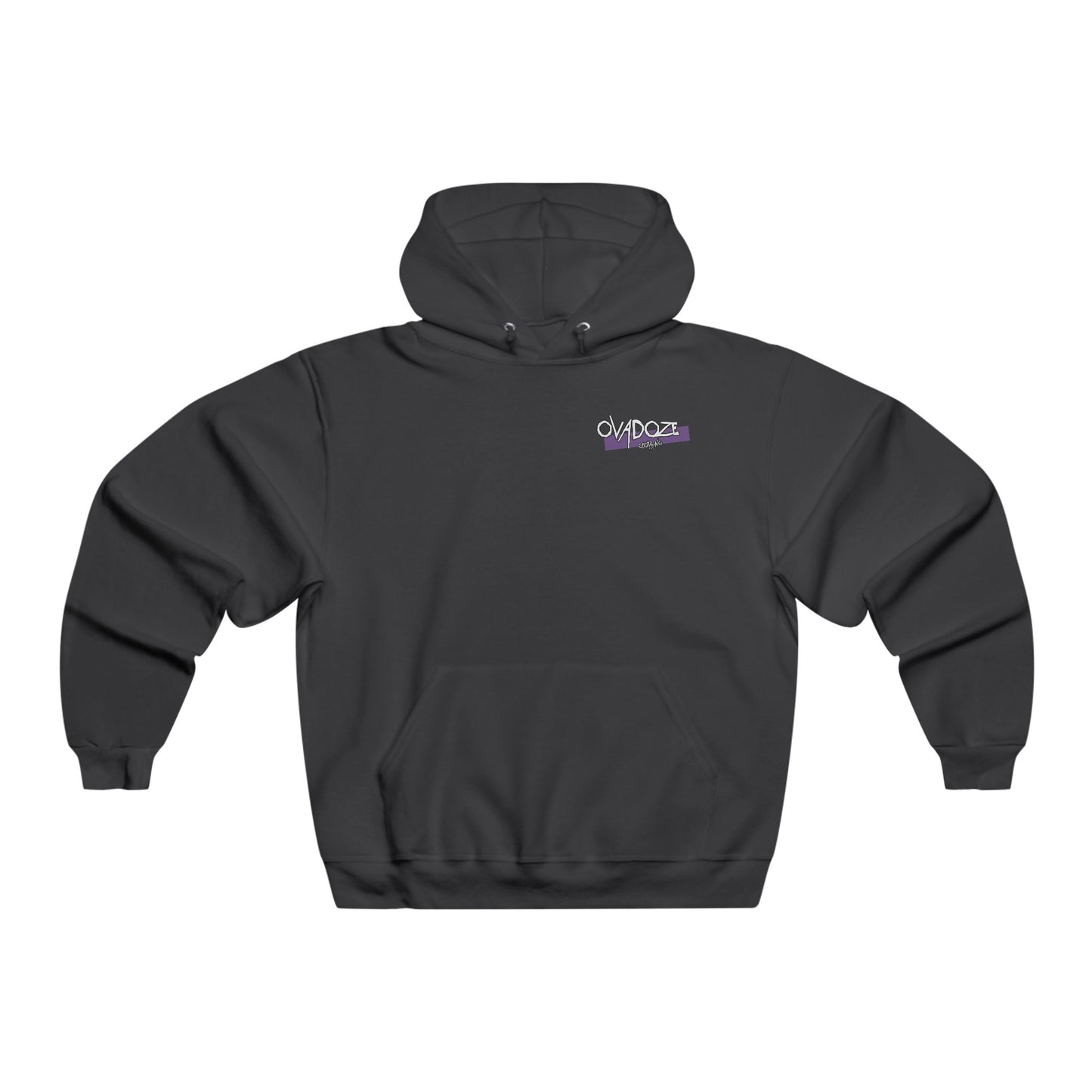 Purple Flowers Hooded Sweatshirt