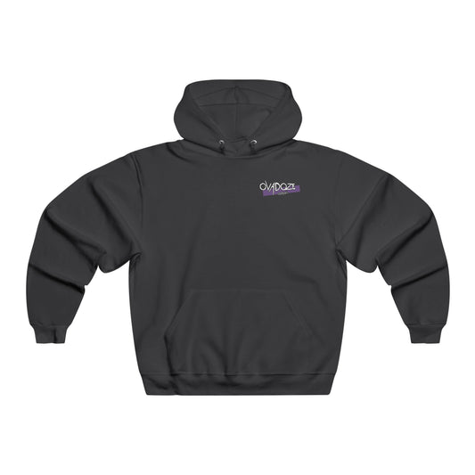 Purple Flowers Hooded Sweatshirt