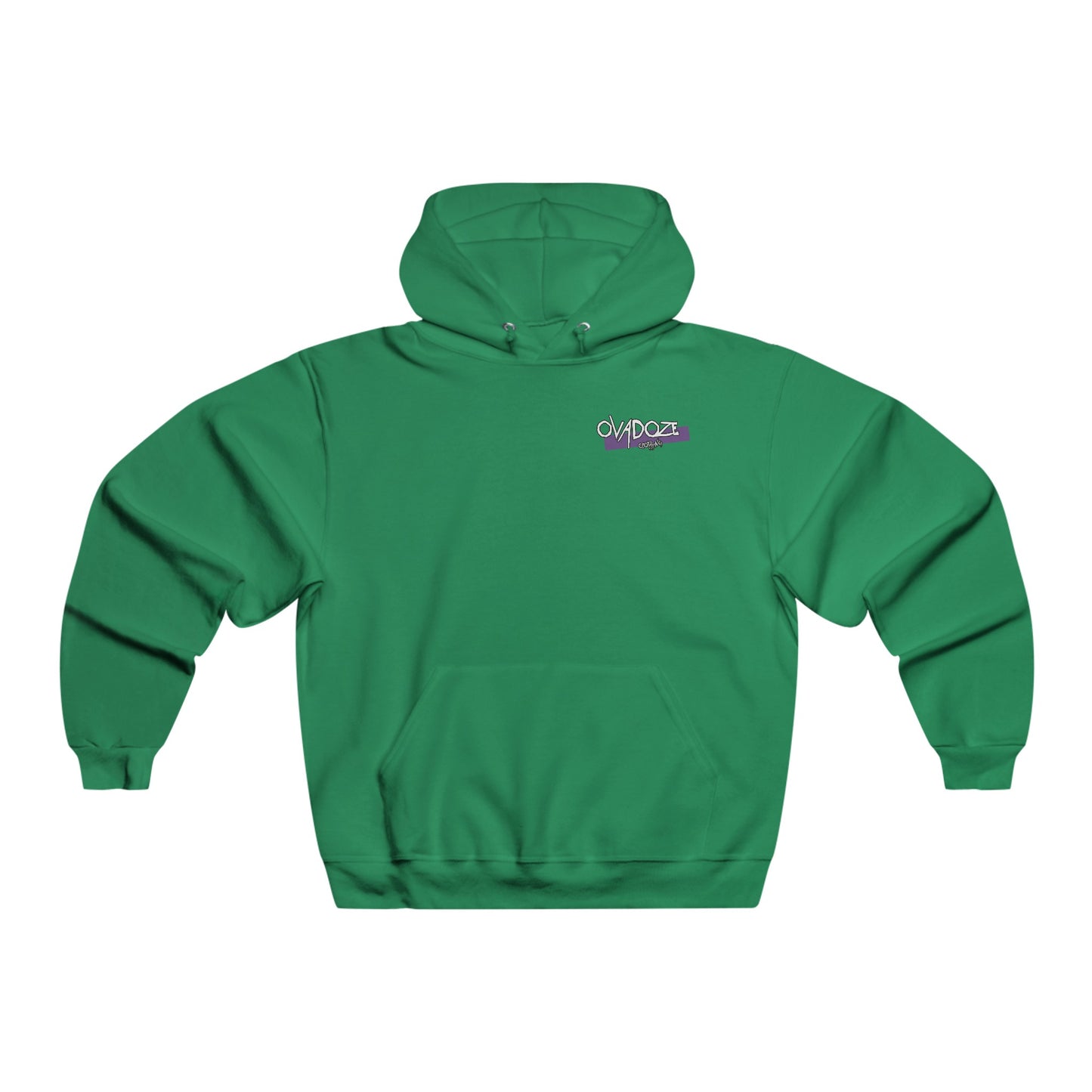 Purple Flowers Hooded Sweatshirt
