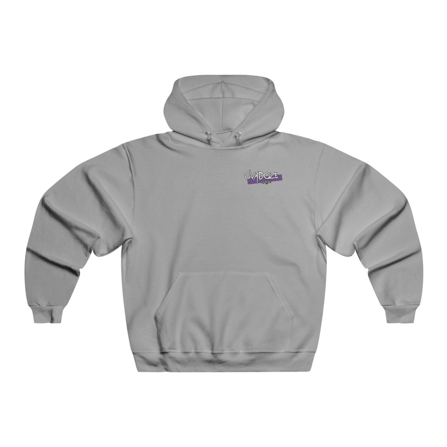 Purple Flowers Hooded Sweatshirt